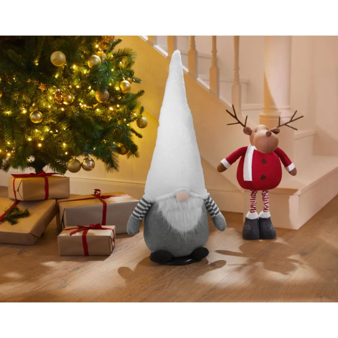 LIVARNO home XXL Deko-Wichtelfigur, mit Bodenplatte - B-Ware