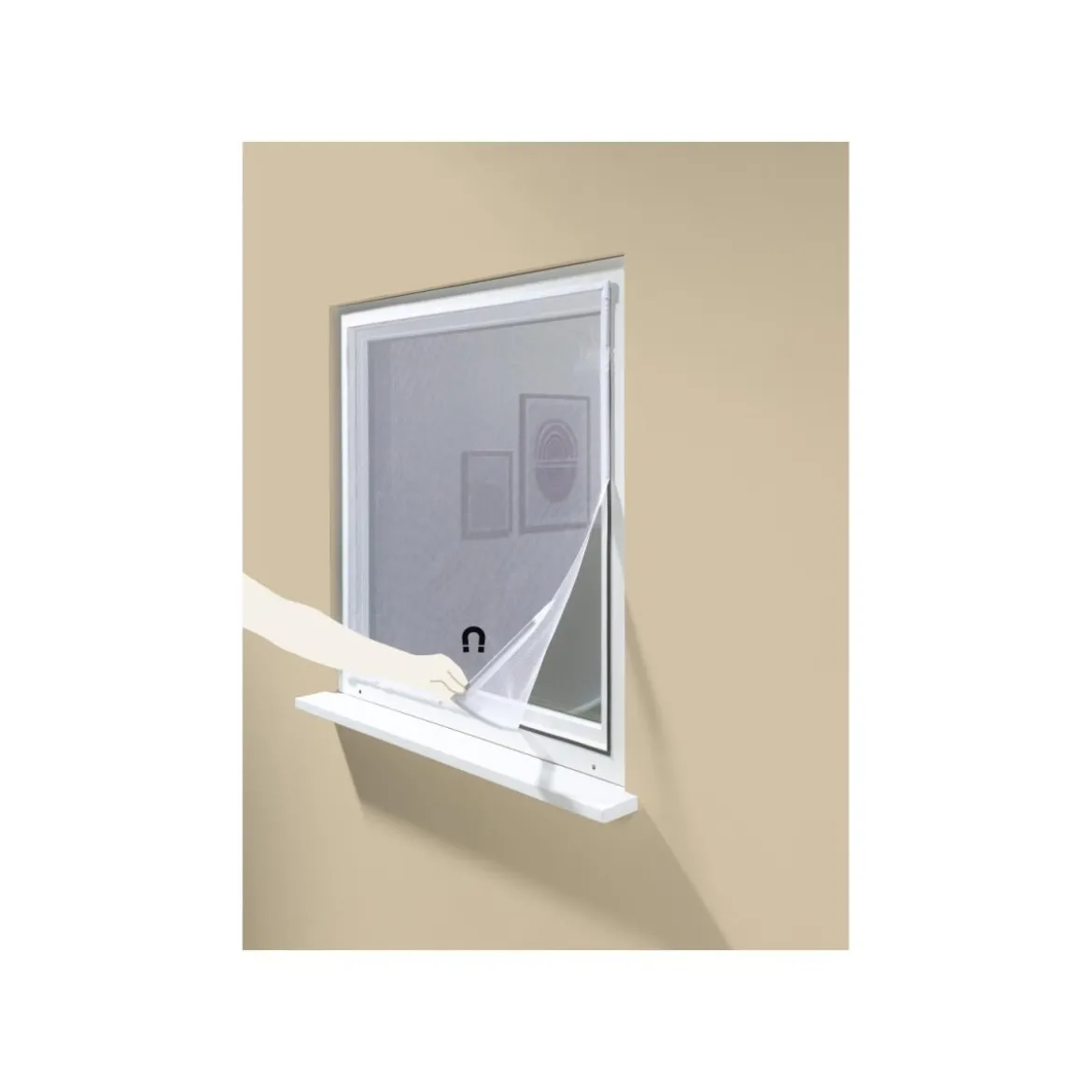 LIVARNO® Insektenschutz-Fenstervorhang mit Magnetverschluss - B-Ware