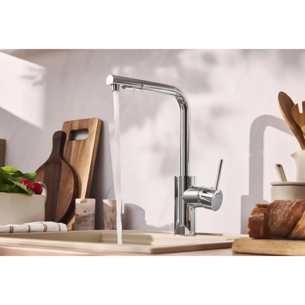 LIVARNO® Küchenarmatur mit hohem Auslauf - B-Ware