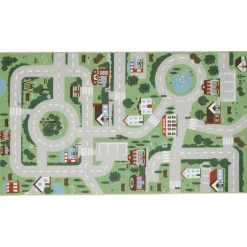 LIVARNO® Kinder Spielteppich, 75 x 133 cm ( Stadt) - B-Ware neuwertig