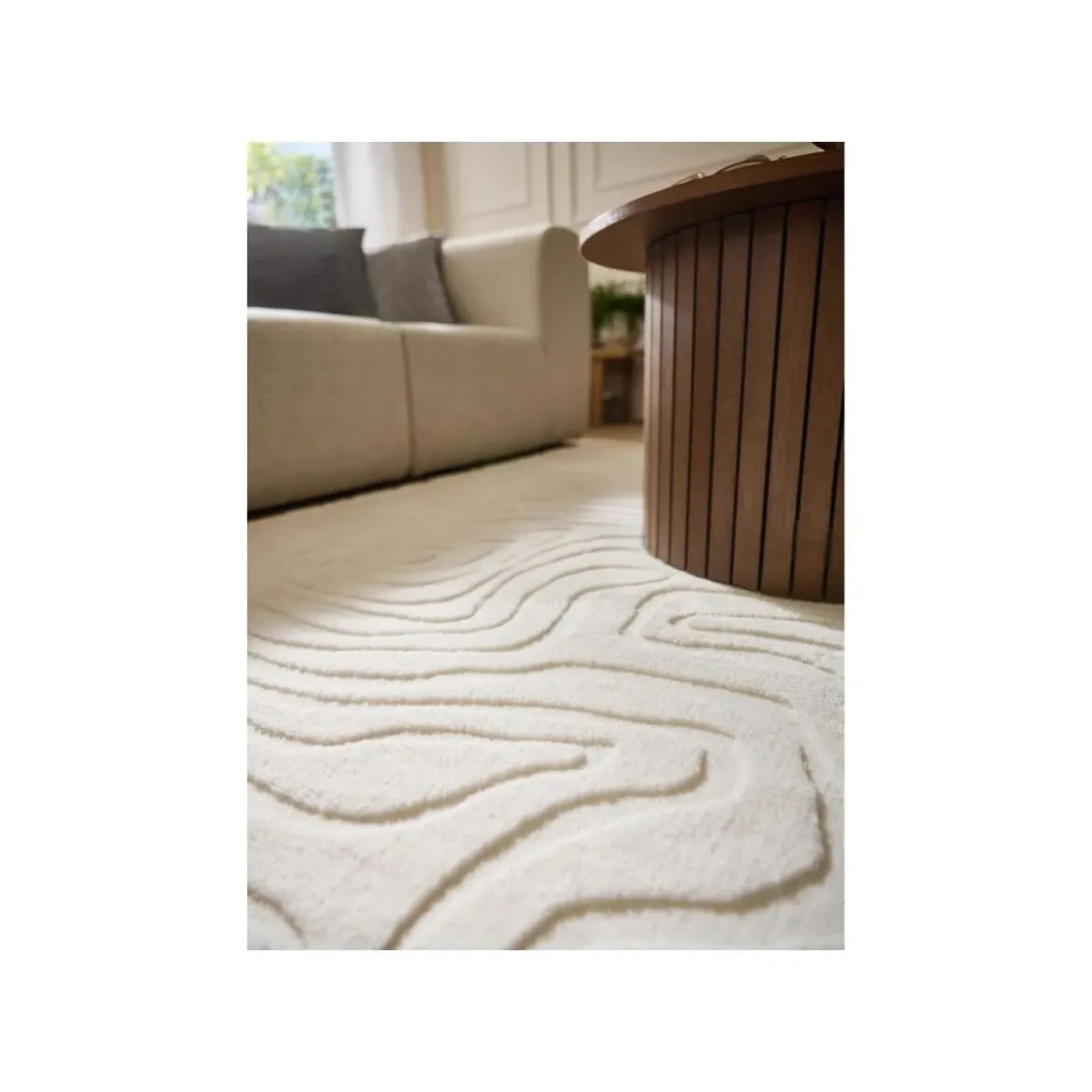 LIVARNO® Langflor-Teppich, 80 x 150 cm, beige - B-Ware sehr gut