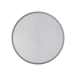 LIVARNO® LED-Deckenleuchte, mit Farbtonsteuerung, Ø 33, chrom - B-Ware neuwertig