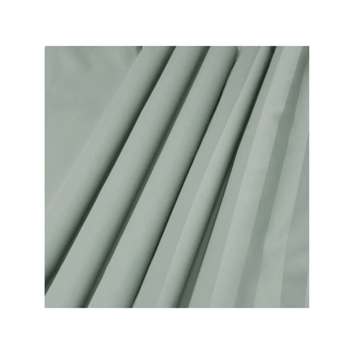 LIVARNO® Luxusiöse Satinbettwäsche, aus Baumwoll-Bambus-Mischung, 240 x 220 cm, grün - B-Ware neuwertig
