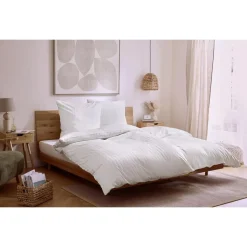 LIVARNO® Luxus-Satin-Spannbettlaken, 140-160x200x27cm, weiß - B-Ware neuwertig