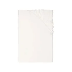 LIVARNO® Luxus-Satin-Spannbettlaken, 180-200x200x27cm, weiß - B-Ware neuwertig