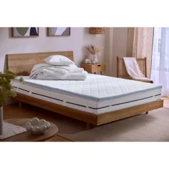 LIVARNO® Matratzentopper Freeze, 90 x 200 cm, weiß - B-Ware neuwertig