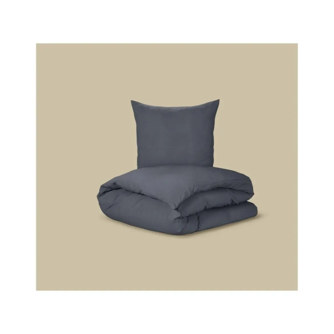 LIVARNO® Mikrofaser-Washed-Bettwäsche, 155 x 220 cm - B-Ware