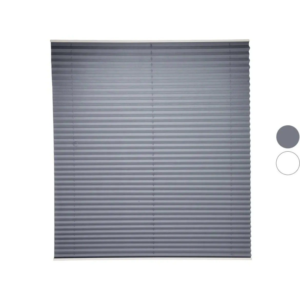 LIVARNO® Plissee-Rollo für Fenster, ohne Bohren, 80 x 130 cm - B-Ware
