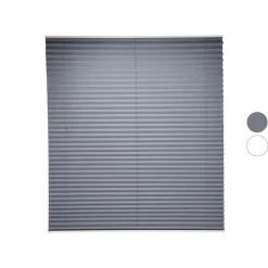 LIVARNO® Plissee Rollo für Fenster, 60 x 130 cm, Montage ohne Bohren - B-Ware