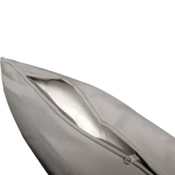 LIVARNO® Rückenkissen, 2 Stück, grau - B-Ware neuwertig