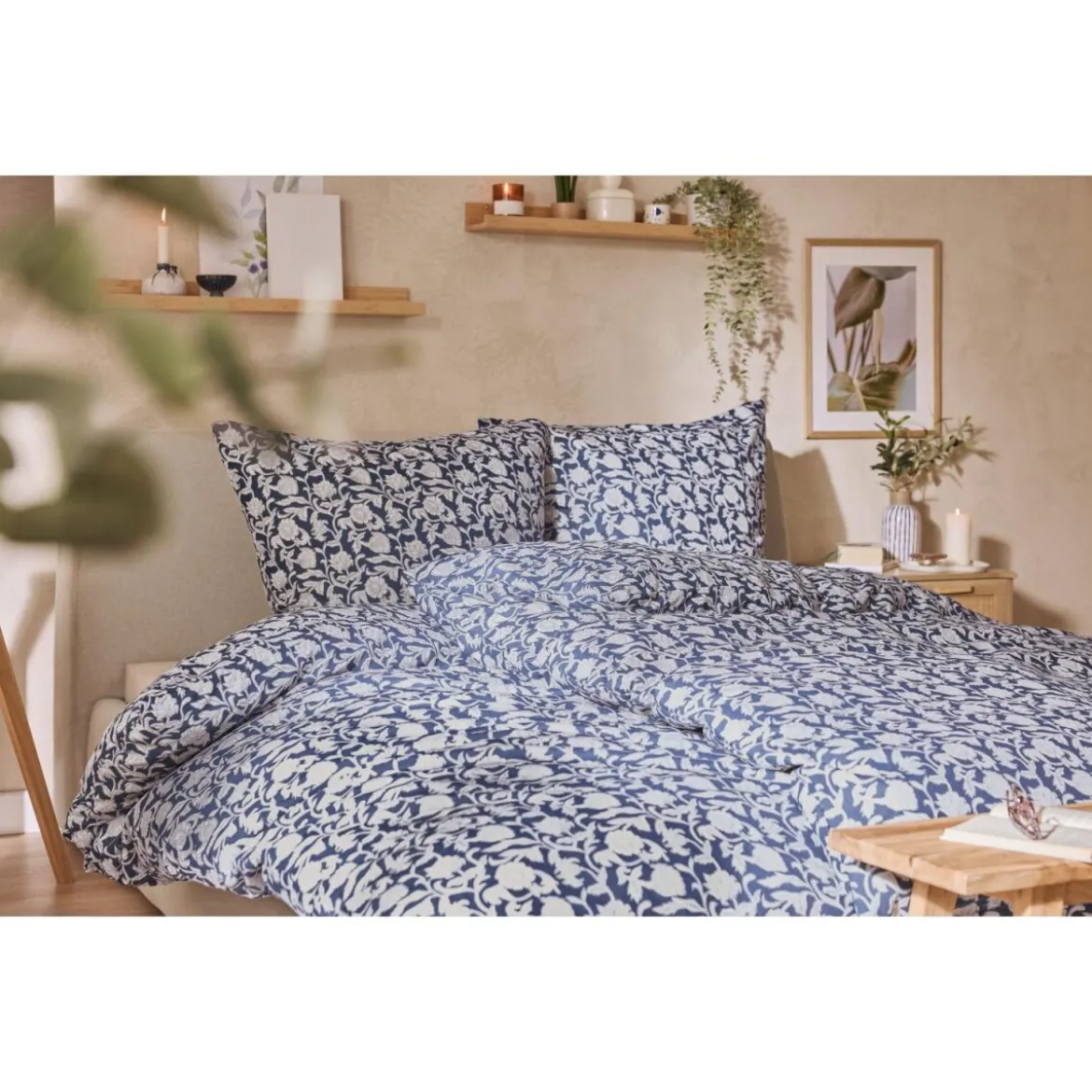 LIVARNO® Renforcé-Bettwäsche, 155 x 220 cm - B-Ware