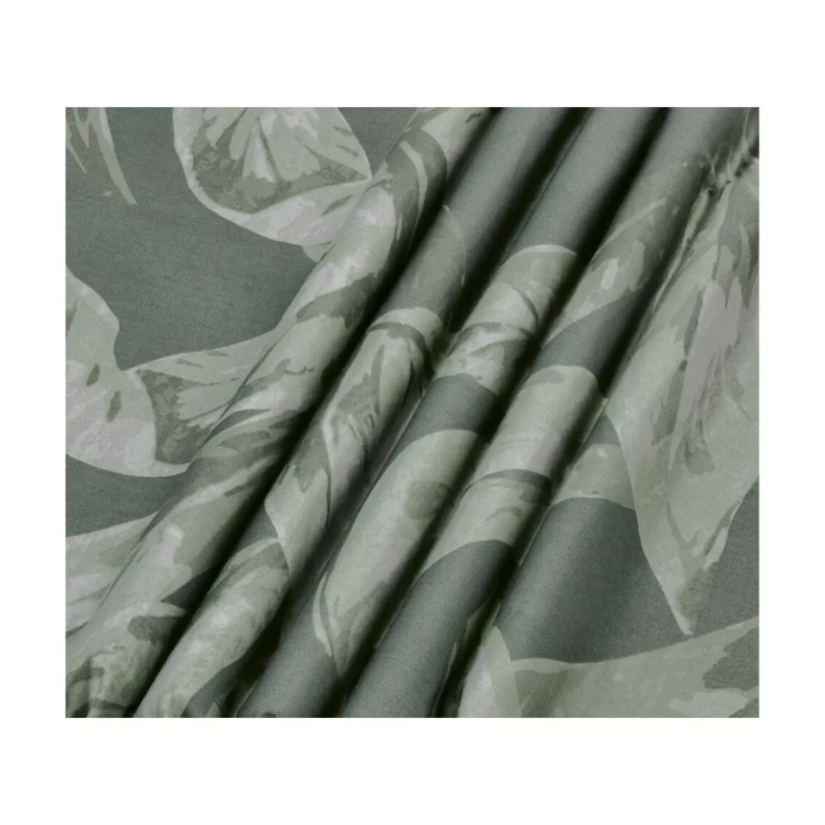 LIVARNO® Satin-Bettwäsche, 140 x 200 cm, 70 x 90 cm, grün - B-Ware neuwertig