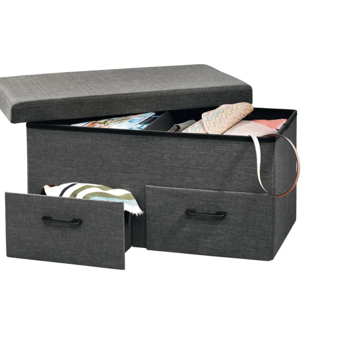 LIVARNO® Sitztruhe faltbar mit 2 Fächern - B-Ware neuwertig