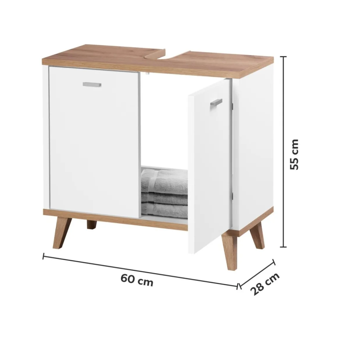 LIVARNO® Waschbecken-Unterschrank »Corfu« - B-Ware