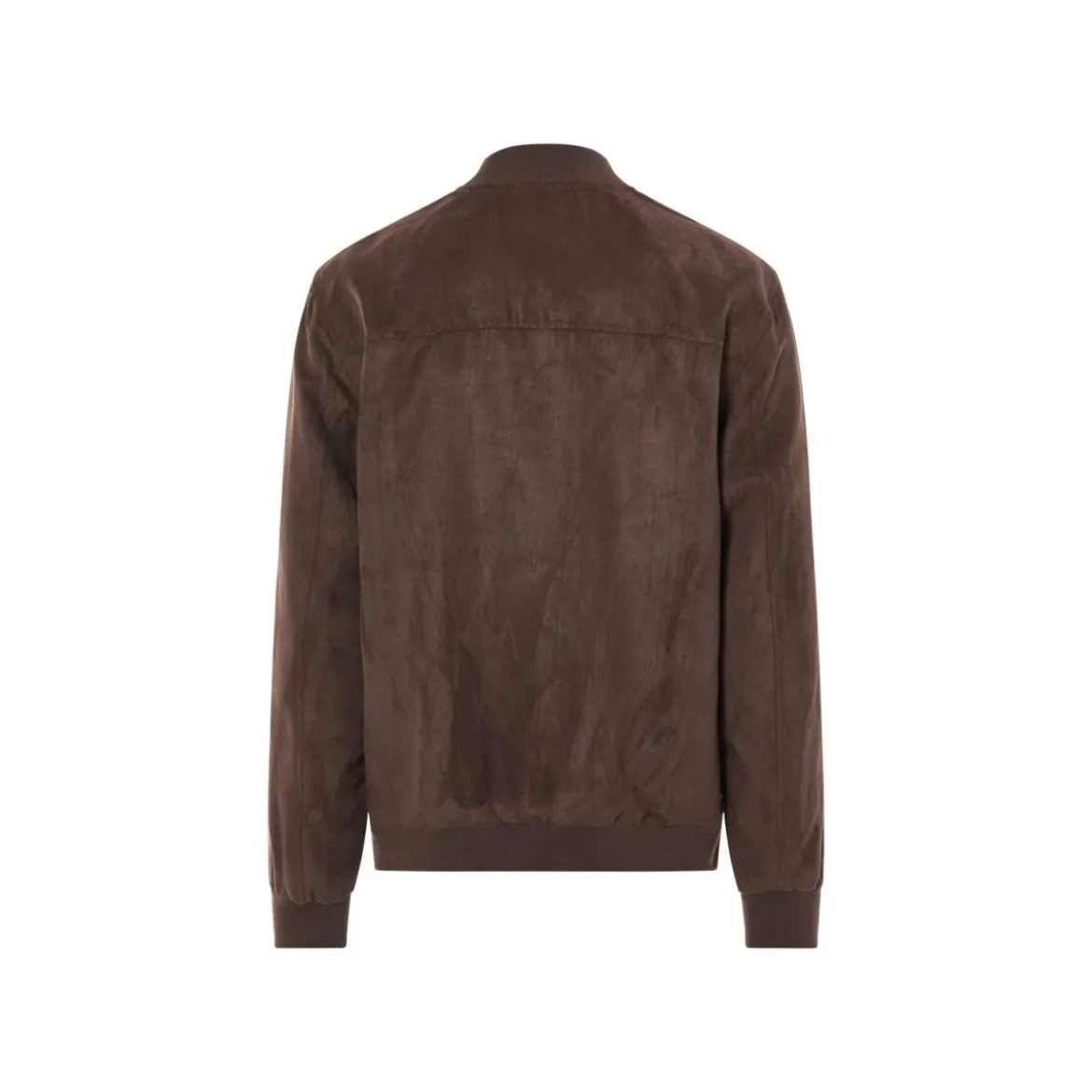 LIVERGY® Herren-Blouson, in Wildlederoptik, XL, braun - B-Ware neuwertig