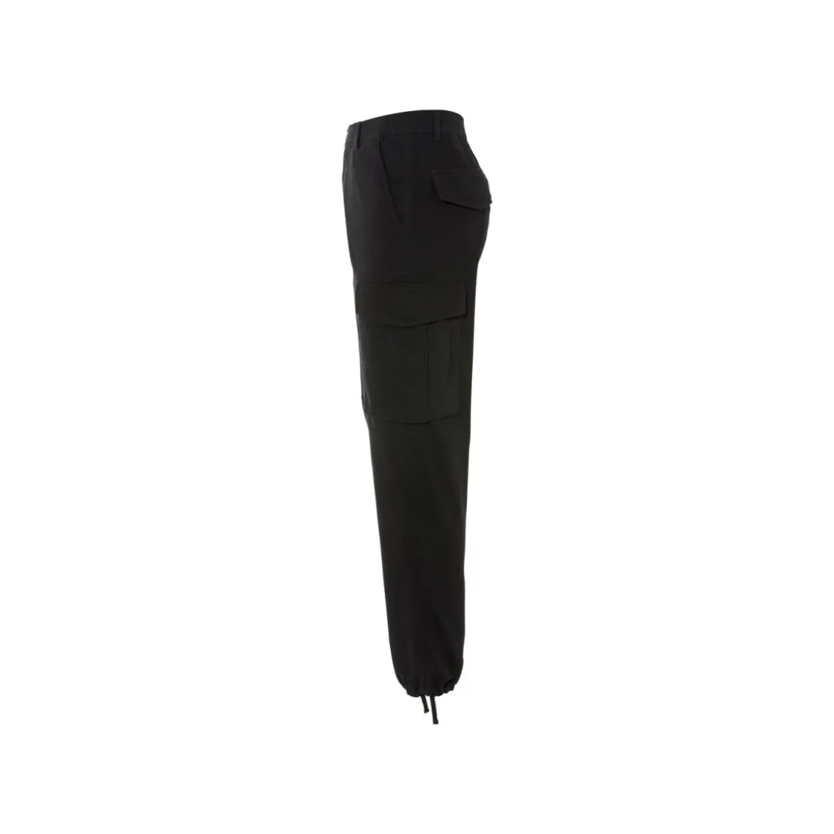 LIVERGY® Herren Cargohose mit Gummizugbund (schwarz, L (52/54)) - B-Ware neuwertig