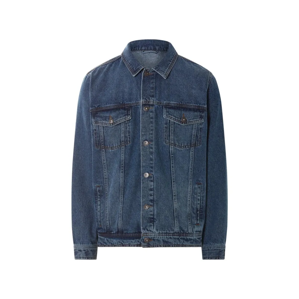 LIVERGY® Herren Jeansjacke, S(44/46), blau - B-Ware neuwertig
