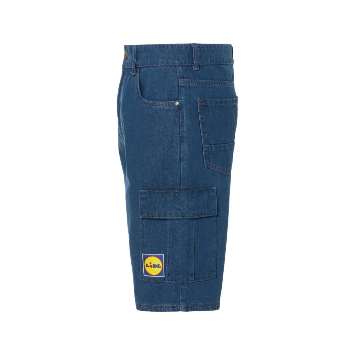 LIVERGY® Herren Jeansshorts aus reiner Baumwolle (Blau, 30) - B-Ware neuwertig