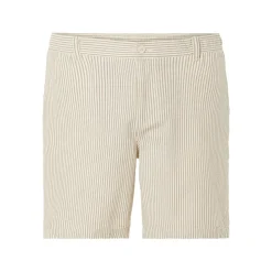LIVERGY® Herren-Seersucker-Shorts, aus reiner Baumwolle, L, Streifen - B-Ware neuwertig
