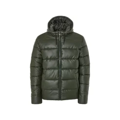 LIVERGY® Herren Steppjacke, Kapuze mit Kordelzug (khaki, L(52/54)) - B-Ware neuwertig