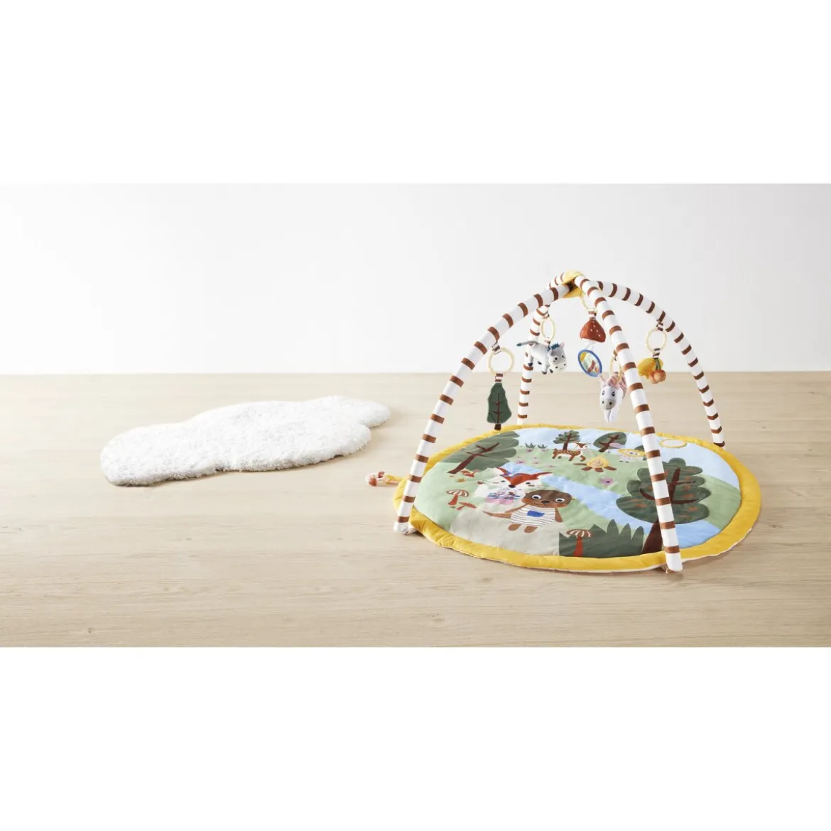 LUPILU® Baby-Activity-Decke, mit Soundeffekten (Ovale Matte) - B-Ware sehr gut