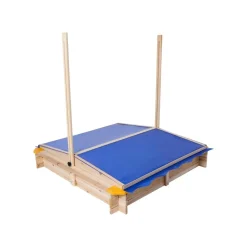 lupilu® Holzsandkasten, mit Dach und Eisdiele - B-Ware