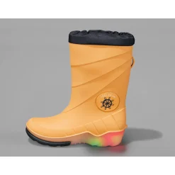 lupilu® Kleinkinder Blinkregenstiefel, wasserdicht (gelb, 22/23) - B-Ware neuwertig