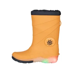 lupilu® Kleinkinder Blinkregenstiefel, wasserdicht (gelb, 22/23) - B-Ware neuwertig