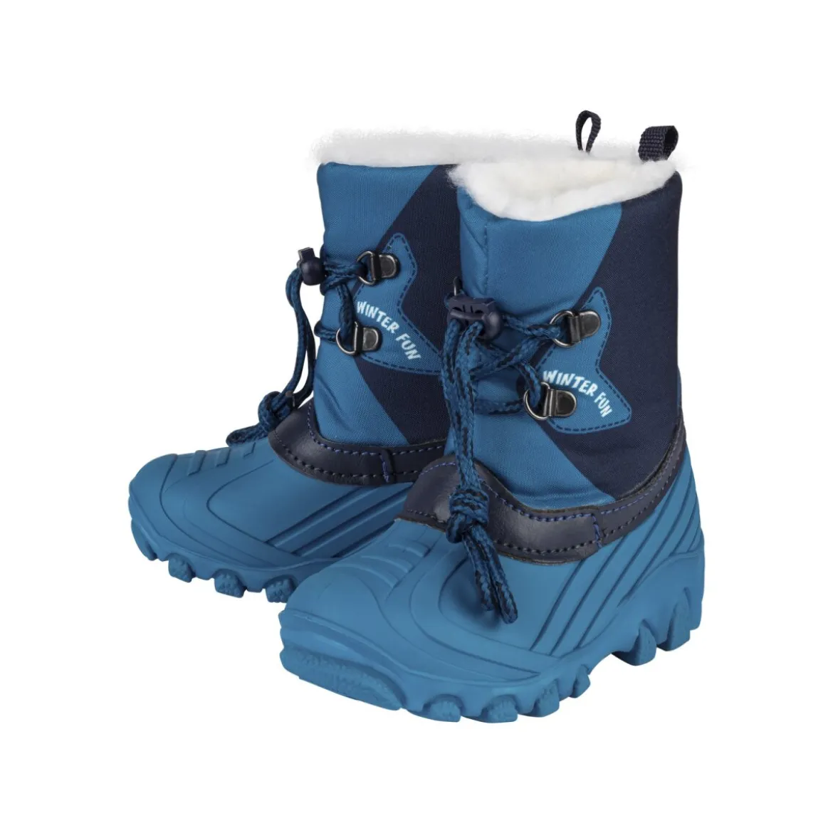 lupilu® Kleinkinder LED-Winterstiefel mit Blink-Effekt (blau, 25) - B-Ware neuwertig