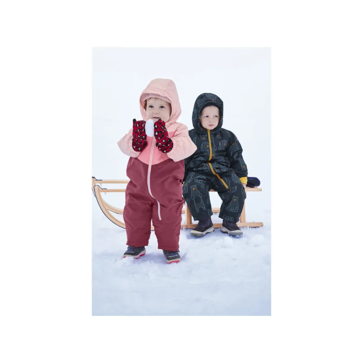 lupilu® Kleinkinder Mädchen LED-Winterstiefel mit Blink-Effekt - B-Ware