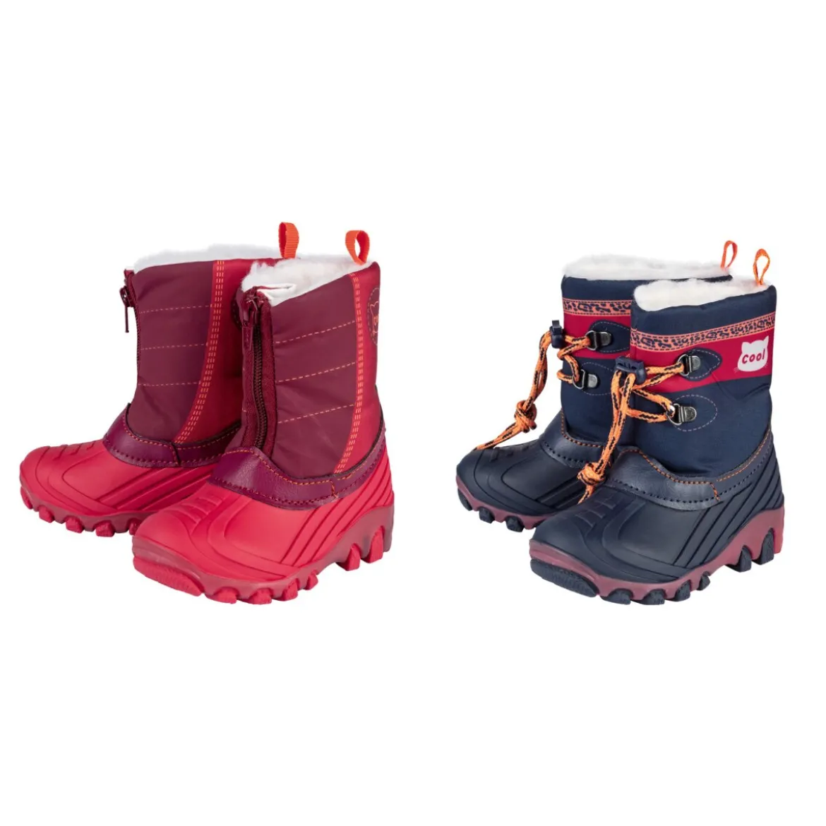 lupilu® Kleinkinder Mädchen LED-Winterstiefel mit Blink-Effekt - B-Ware