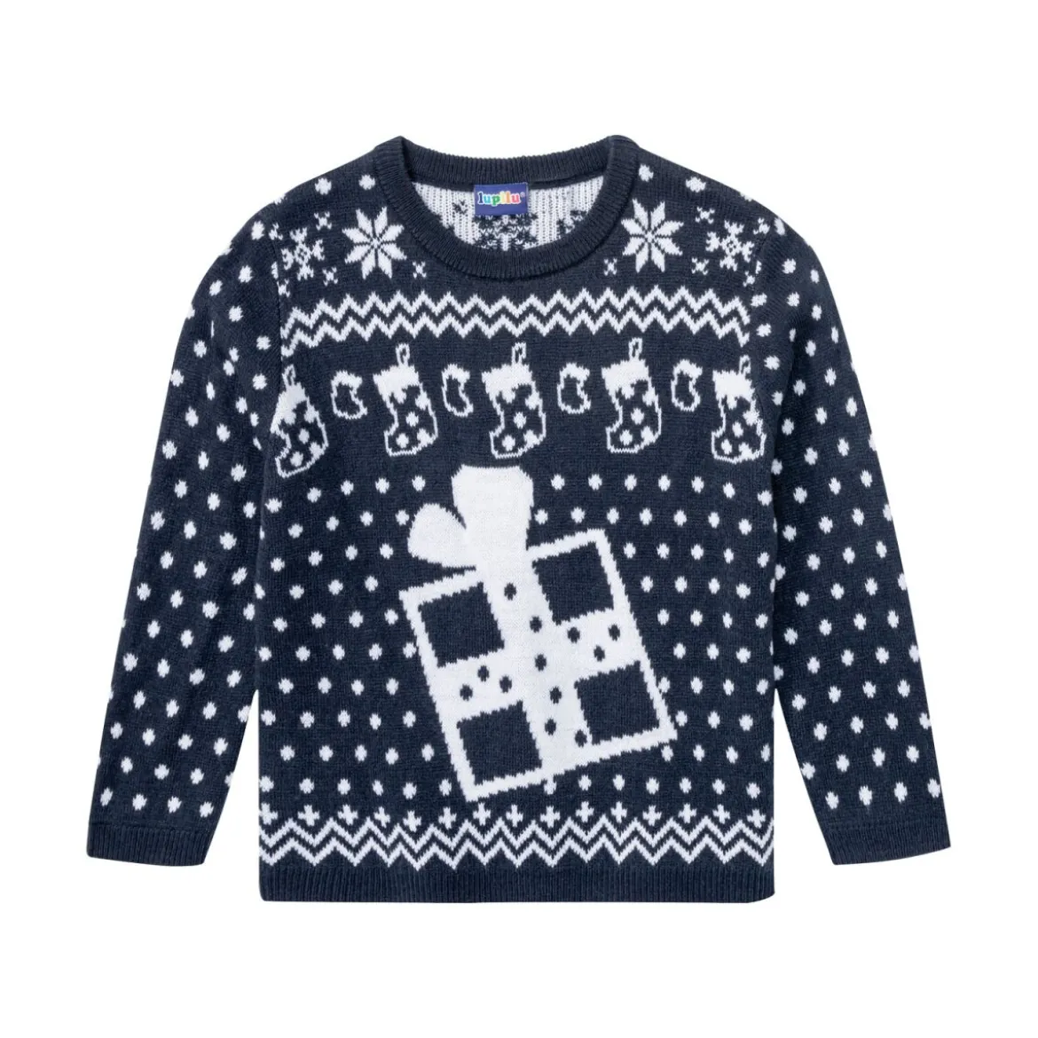 lupilu® Kleinkinder Mädchen Pullover mit niedlichem Weihnachtsmotiv - B-Ware