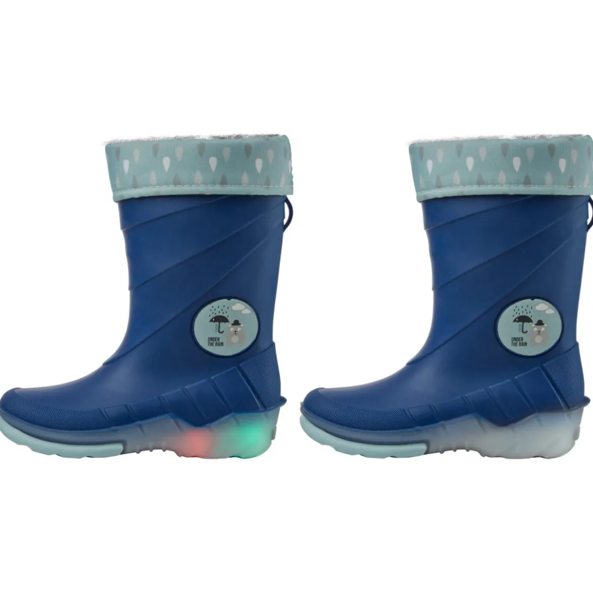 lupilu® Kleinkinder Regenstiefel mit Licht und Warmfutter - B-Ware