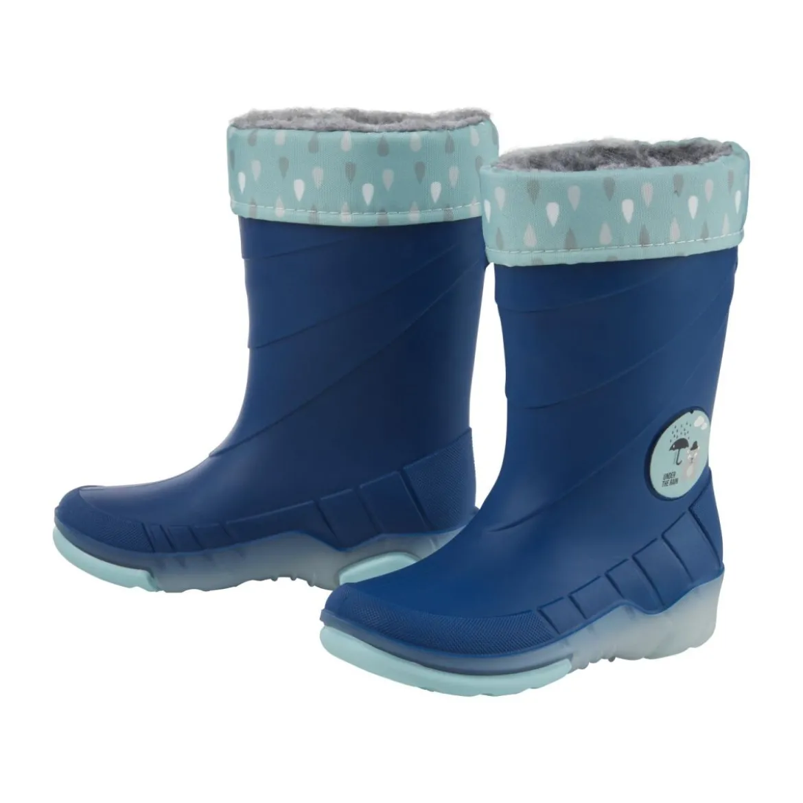 lupilu® Kleinkinder Regenstiefel mit Licht und Warmfutter - B-Ware