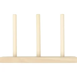 LUPILU® Regenbogen-Stapelwürfel / Regenbogen-Legespiel / Regenbogen-Stecktürme / Mosaik-Spiel (Steckturmblock) - B-Ware neuwertig