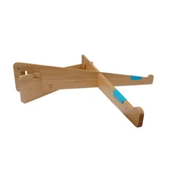 MateStand Ergonomischer Laptopständer, Bambus, bis 16 Zoll - B-Ware neuwertig