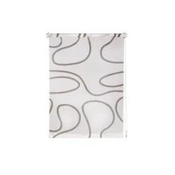 mydeco Rollo »Win Move«, Klemmfix, blickdicht & halbtransparent, in verschiedenen Größen, 60 x 160 cm, weiss / taupe - B-Ware sehr gut