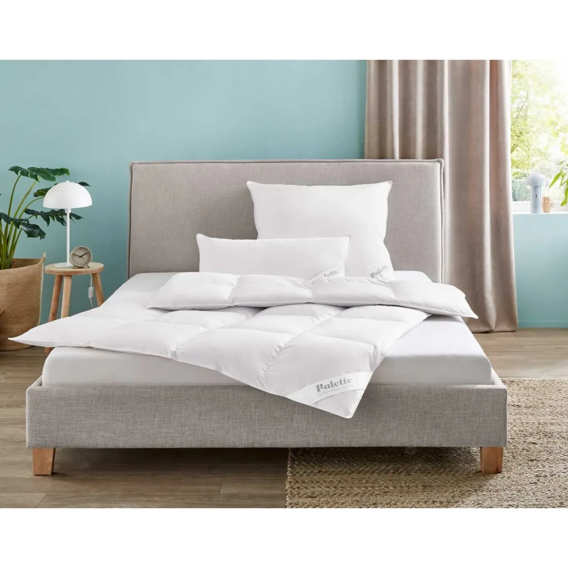 OBB Premium Daunen-Kassettenbettdecke »Elegance«, warm - B-Ware