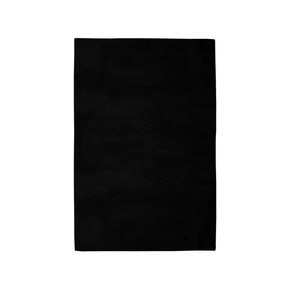 Obsession Teppich »My Cha Cha 535«, mit Kaninchenfell Haptik, geeignet für Fußbodenheizung (Rechteckig, Black, 120 x 170 cm) - B-Ware sehr gut