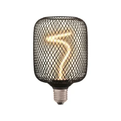 OSRAM Spiralförmige-Lampe Globe 125, im Gehäuse, schwarz - B-Ware neuwertig