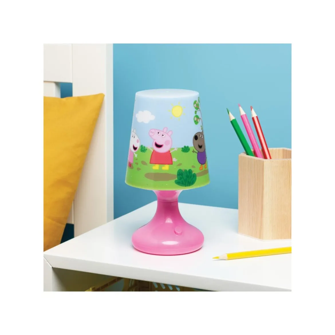 Paladone Tischlampe mit tollen Figuren (Peppa Pig Table) - B-Ware neuwertig