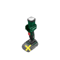 PARKSIDE® Akku-Arbeitsleuchte, ohne Akku und Ladegerät, LED-Handlampe PLHLA 20 Li A1 - B-Ware sehr gut