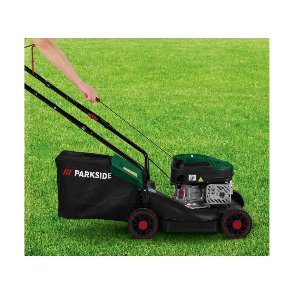 PARKSIDE® Benzin-Rasenmäher »PBRM 39 D3« mit Klappfunktion - B-Ware neuwertig