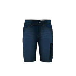 PARKSIDE® Herren-Jeans-Arbeitsshorts, 48, blau - B-Ware sehr gut