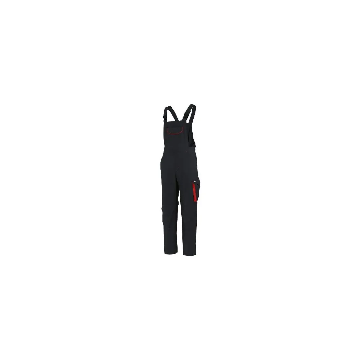 PARKSIDE® Herren-Latzhose mit Hosenträgern, M(48/50), schwarz - B-Ware neuwertig