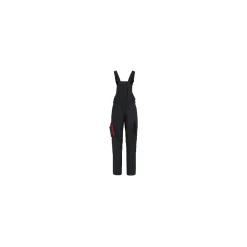 PARKSIDE® Herren-Latzhose mit Hosenträgern, M(48/50), schwarz - B-Ware neuwertig