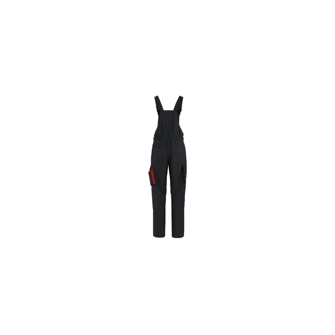 PARKSIDE® Herren-Latzhose mit Hosenträgern, M(48/50), schwarz - B-Ware neuwertig