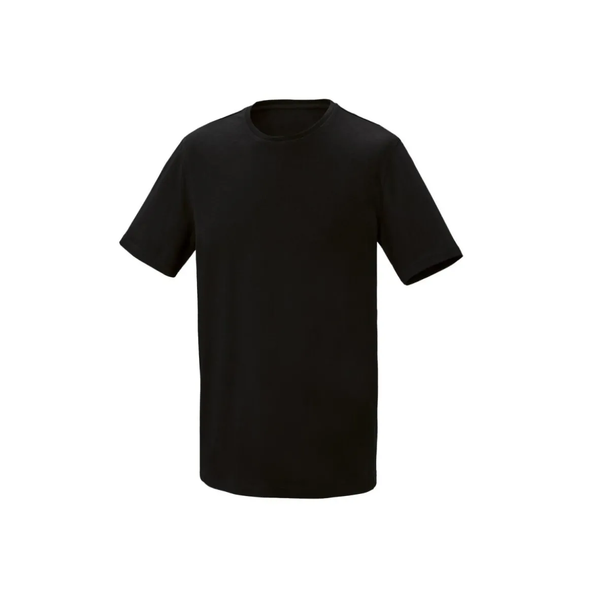 PARKSIDE® Herren-T-Shirts, 2 Stück, mit HeiQ Mint™ Technologie, M, schwarz/weiß - B-Ware neuwertig
