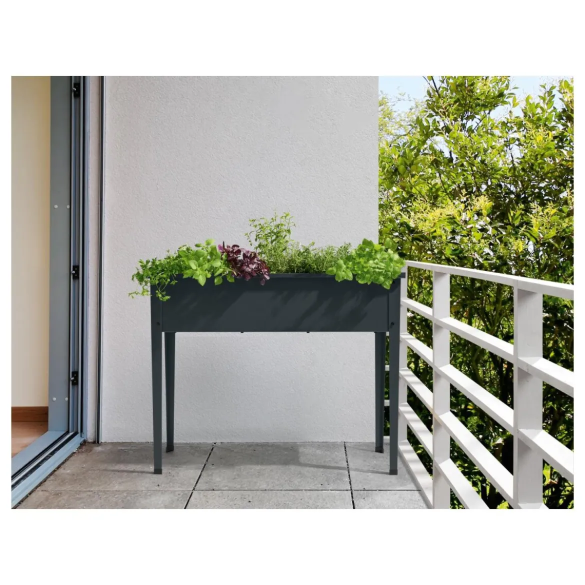 PARKSIDE® Hochbeet 80l Metall - B-Ware neuwertig