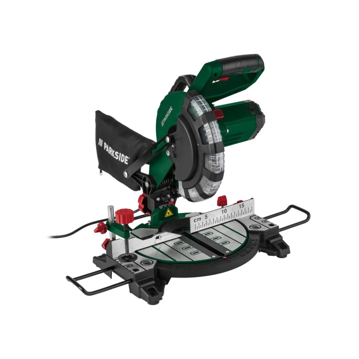 PARKSIDE® Kapp- und Gehrungssäge PKS 1500 C4, 1500 W, mit Laser - B-Ware